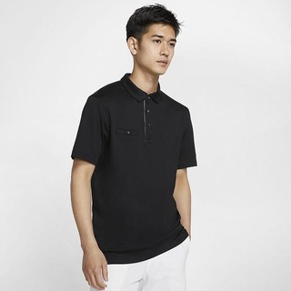 Polo Nike Dri-FIT Player Golf Barbati Negrii Argintii | EWQZ-47816